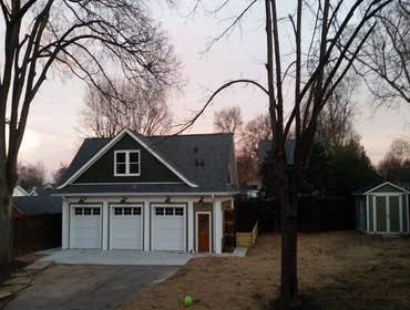 Photos by JDR Design Group Inc #5 New detached garage with In-Law suite above