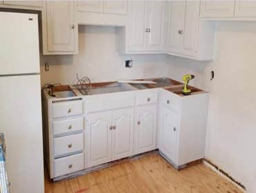 Photos by Erisman Custom Solutions #2 Cabinet repaint