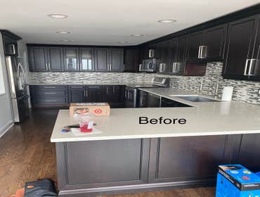 Kitchen Before After