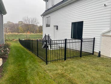 Photos by Contractor Management Services Aluminum Fencing