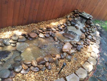 Disappearing Waterfeature