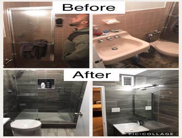Past projects Photos of past kitchen and bathroom remodels