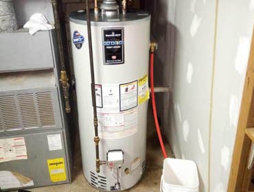 Water Heater Installation from home sale home inspection