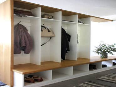 mid-century modern interior remodel