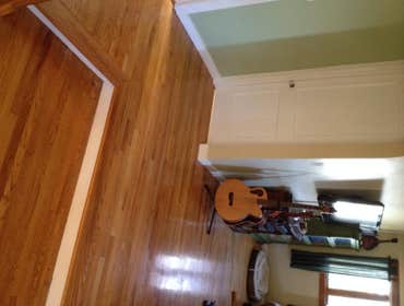 Project photos from DC Construction Services New and refinished hardwood floorsnew hardwood, vinyl removal and installed pre-finished oak flooring. Als