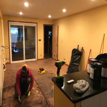 Man cave Before