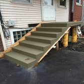 Concrete Stairs Installation