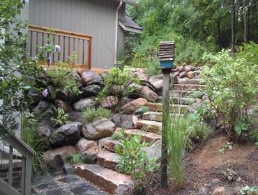 Project photos from OCR, inc. plantings & hardscapes...