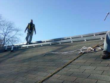 Anna Electric, Llc Project 20 KW Generac Standby Generator
RACKING FOR A 6.5 KW SOLAR SYSTEM ON ROOF
7 KW Generac Standby Generator
200 AMP SERVICE 