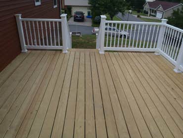 watson siding and deck