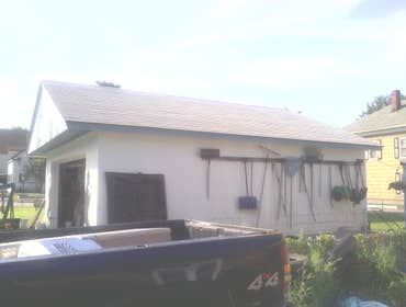 Project photos from Jac Installations Garage Roof, Three•Tab. Biddeford, Maine