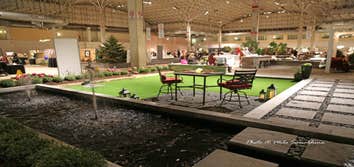 2019 Flower and Garden Show - water feature