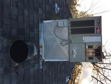 Roof top package unit install before and after Some before and after shots of a package unit install.
