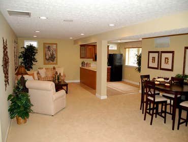 Finished basement photos from Innovation Construction Co Plymouth Duxbury MA finished basement contractor