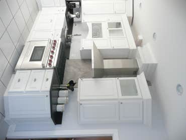 KITCHEN #2 This was a total remodel in a 100+ year old house. Including:
-Custom cabinetry
-Addition of a bay window
-Granite counter tops
-Deco 