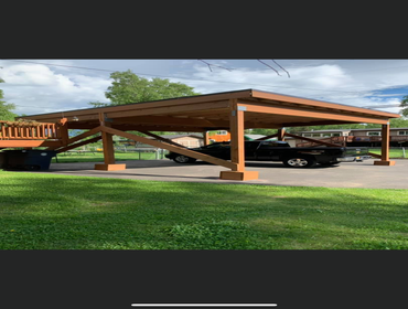 Photos by Olhausen Construction and Management, LLC #3 22’x22’ Carport