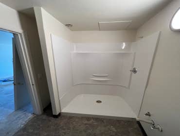 Photos by Elite Buildings LLC #4 Remodel 4 Showers, demo old showers some drywall, install new showers, re-routed plumbing for new shower and vainly, i