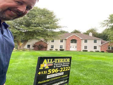 Photos by All-Terior Painting & Services LLC #2 Some different type job sites with our team.