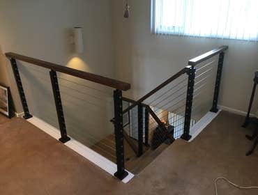 Modern handrail upgrade AFTER