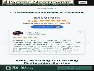 Slavik Petrus Pacific Northwest Restoration1 Fire restoration. Mold mitigation Water mitigation. Demolition. Content restoration.
