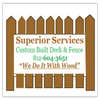 Superior Services Deck and Fence logo