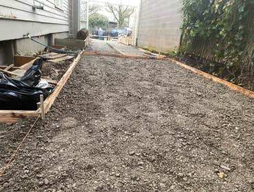 Photos by NW Regal Construction LLC #1 Driveway, retaining wall, and city sidwalk