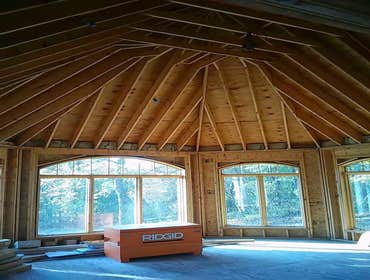 custom window install framing addation