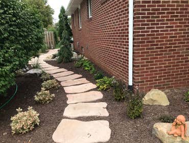 Job in Brackenridge, PA Smaller design and installation.