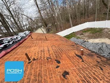 Photos by Posh Roofs LLC #2 Roofing project in Millsboro Delaware. We serve all of Delaware.