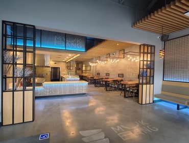 Restaurant Design & Build: Cafe Mukbang, Los Angeles A design-build project converting an existing kitchen into a fully operational cafe and restaurant