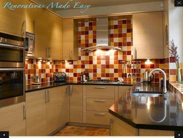 Kitchen Renovation New Granite, Stone Back Splash, and Cabinets (By JKV)