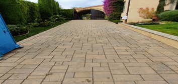 Photos by C W General Construction Inc #2 Installed pavers. Approx 600 sq ft