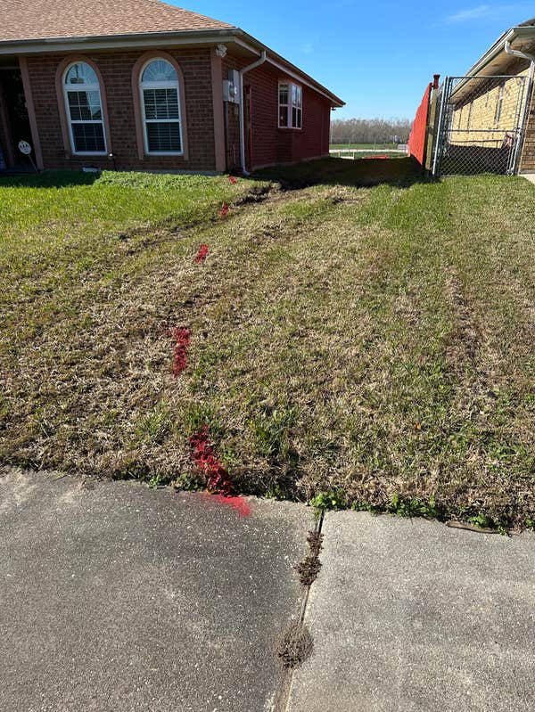 Prep for new driveway