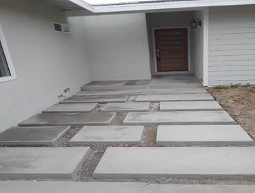 Photos by Garco Concrete Pro #3 Modern Concrete Walkway