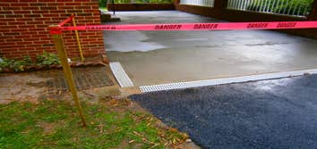 Carport Floor Replacement The existing carport floor was caving in. Cabana Boys was asked to eliminate the drainage problems and replace the carport f
