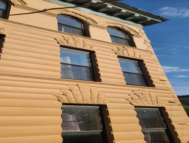 Photos by Quick Contracting LLC #1 At this work site Quick Contracting performed brick pointing and lintel change .