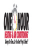 One Hour Heating and Air Conditioning logo