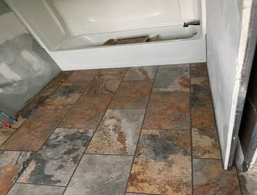 Photos by C.S Remodeling & Construction #1 Dust protection and entry to home protection temporary wall built to prevent anyone or anything from getting