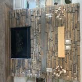 Stone Fireplace