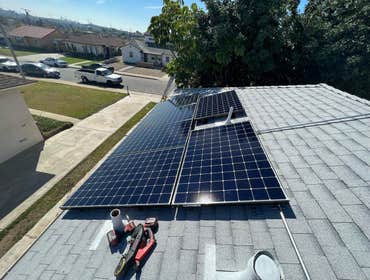 Solar installation - Monterey Beautiful Solar installation with another happy customer.