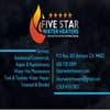 Five Star Water Heaters & Plumbing logo