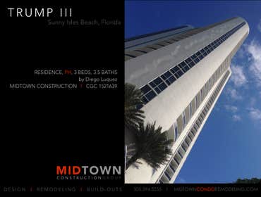 Trump penthouse. Build-out.