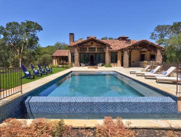 Custom home in wine country New construction