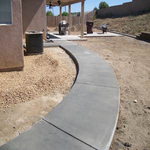 concrete & sod