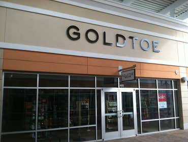 Gold toe Outlet retail store