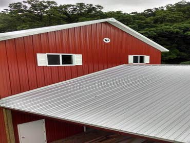 32x60x25 Shop & 40x40x12 Storage Building