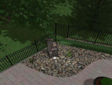 3D Design & Build Back Yard Pool & Living Space Design