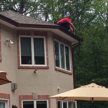 Gutter guard install Kinnelon