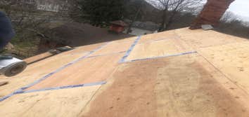 Photos by Alliance Home Improvement Inc #2 Install asfalt ,new plywood and chamney