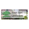 Fresh Start Landscapes logo